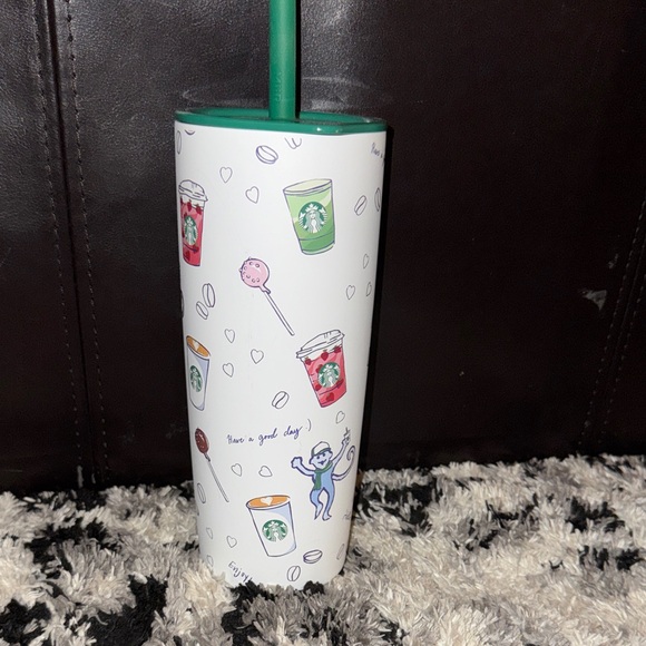 Starbucks + roller rabbit limited addition tumbler - Picture 2 of 3